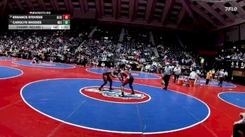 170 lbs Champ. Round 1 - Carolyn Rhodes, Mt Zion, Jonesboro vs Essance Stevens, Alexander