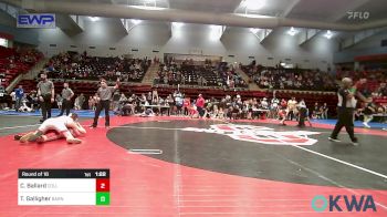 120 lbs Round Of 16 - Cannon Ballard, Collinsville Cardinal Youth Wrestling vs Teddy Galligher, Barnsdall Youth Wrestling