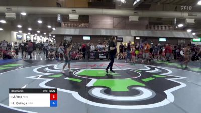 38 kg Cons 8 #1 - Joel Vela, Askeo International Mat Club vs Logan Quiroga, Florida