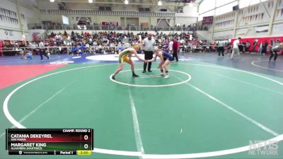 145 (147) Champ. Round 2 - Catania DeKeyrel, San Marin vs Margaret King, Alhambra (Martinez)