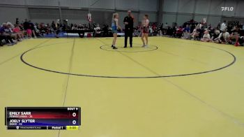 110 lbs Round 3 (8 Team) - Emily Sarr, Pennsylvania vs Joely Slyter, Idaho