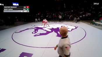 5A 190 lbs 1st Place Match - Mary Katoa, West vs Heather Weakley, Springville