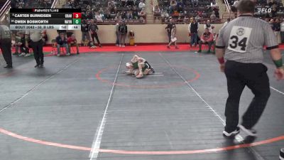 55_B lbs Consi Of 4 - Carter Burneisen, Cranberry vs Owen Bosworth, Waynesburg Central