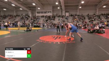 285 lbs Quarterfinal - Rylan Kuhn, MO vs Tyson Russell, TN