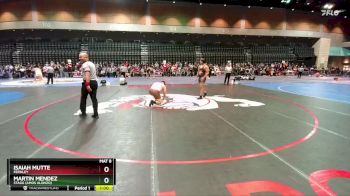 215 lbs Cons. Round 1 - Isaiah Mutte, Fernley vs Martin Mendez, Stagg (Amos Alonzo)