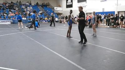 110 lbs Champ. Round 1 - Sloane Kruger, Presbyterian vs Samaiya McAllister, Allen