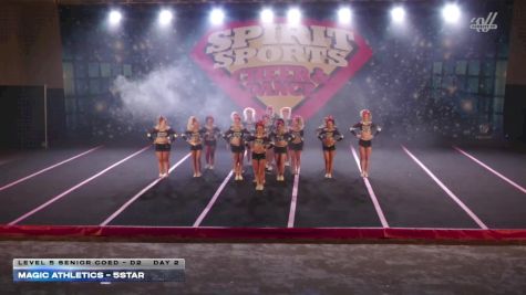 Magic Athletics - 5Star [2026 L5 Senior Coed - D2 Day 2] 2026 Spirit Sports Hershey Nationals