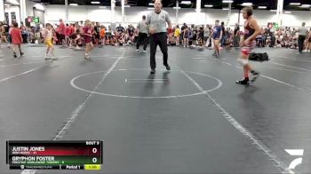 92 lbs Round 3 (8 Team) - Justin Jones, Iron Horse vs Gryphon Foster, Prestige Worldwide Throws