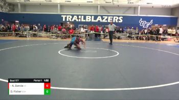 132 lbs Round 3 - Armando Garcia, Dodge City vs Dawson Fisher, Goddard