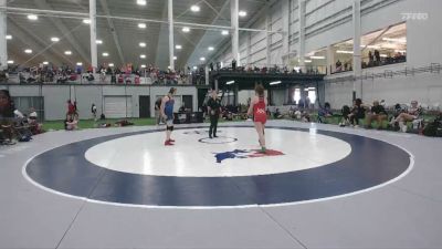 140 lbs Melody Mauney, North Carolina Red vs Alice Scharp, Indiana Blue