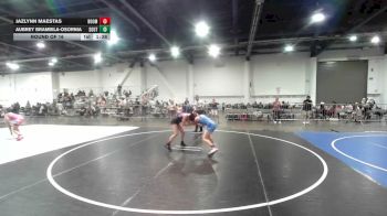 101 lbs Round Of 16 - Jazlynn Maestas, Boom Wrestling vs Aubrey Brambila-Osornia, Southwest Stallions WC