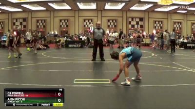 96 lbs Semis & 1st Wrestleback (8 Team) - Aien Picchi, Armory WA vs Cj Powell, Pride Wrestling