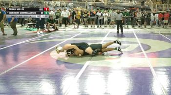 215 1A Quarterfinal - Jayshaun Contegiacomo, Weeki Wachee vs Elijah Willis, Anclote