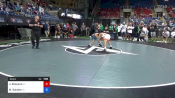 132 lbs Semis - Joshua Requena, California vs Manuel Saldate, Nevada