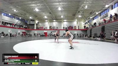 149 lbs Cons. Round 3 - Mason Knight, Drury vs Alex Castaneda, Colorado Mesa