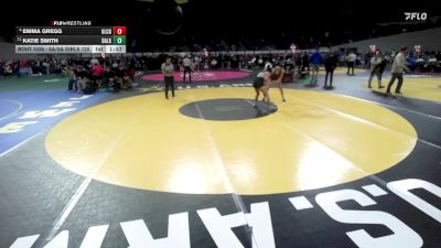 6A/5A Girls 120 Champ. Round 1 - Katie Smith, Dallas Girls vs Emma Gregg, Glencoe Girls