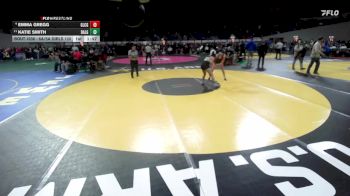 6A/5A Girls 120 Champ. Round 1 - Katie Smith, Dallas Girls vs Emma Gregg, Glencoe Girls