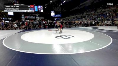 94 lbs Champ. Rd Of 64 - Braxton Plunk, OK vs Parker Williams, FL