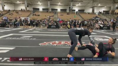 Sadie Beard vs Brooke Childress 2026 ADCC Nashville Open