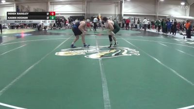 197 lbs Cons. Semi - Derek Badgley, Grand Valley State vs Kaden Hooker, UW Parkside