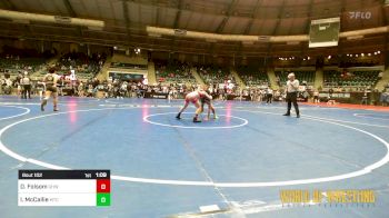 96 lbs Round Of 16 - Daxton Folsom, Greater Heights Wrestling vs Ian McCallie, MTC