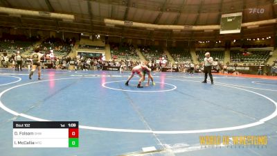 96 lbs Round Of 16 - Daxton Folsom, Greater Heights Wrestling vs Ian McCallie, MTC