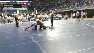 172 lbs Consy 2 - Gavin Robbins, Northern Tioga vs Erick Green Jr, Millcreek
