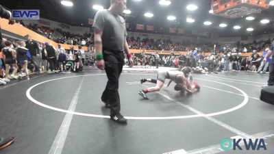 100 lbs 3rd Place - Connor Young, Husky Wrestling Club vs Jacen Calhoun, Lions Wrestling Academy