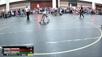 110 lbs Round 1 - Hughie Carpenter, Unattached vs Graham Freshour, Greeneville Wrestling