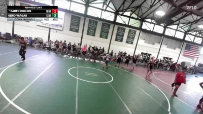 161-164 lbs Cons. Round 2 - Kaden Collins, Olympia Wrestling Club vs Geno Vargas, Bolingbrook