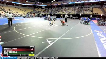 157 Class 3 lbs Champ. Round 1 - Riley Beckman, Bolivar vs Darrell Smith, Platte County