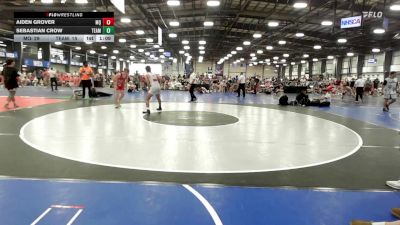 160 lbs Rr Rnd 2 - Aiden Grover, Mayo Quanchi Silver vs Sebastian Crow, Team RJN Green