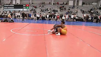 220 lbs Rr Rnd 3 - Xavier Bitner, Ghost Ops GT - HSB vs Zion Johnson, Team Dark Horse Gold - HSB