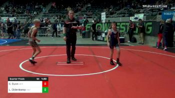 70 lbs Quarterfinal - Cade Dunn, Victory vs Lucas Oldenkamp, Team Valley