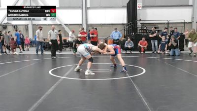 140 lbs Champ. Rd Of 32 - Lucas Loyola, Big Cat Wrestling Club vs Westin Gansel, Ruis Wrestling Accademy