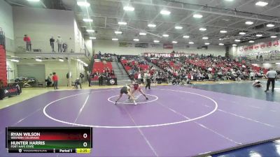 157 lbs Quarterfinal - Ryan Wilson, Western Colorado vs Hunter Harris, Fort Hays State