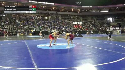 141 lbs Prelim - Luke Kunath, Belmont Abbey vs Joey Ortega, Kutztown