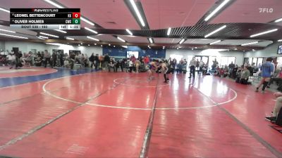 160 lbs 5th Place Match - Leonel Bettencourt, Kuna Klub vs Oliver Holmes, Cougar Wrestling Club