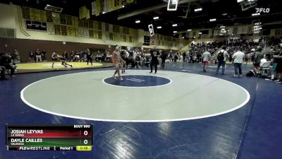 113 lbs Cons. Round 5 - Josiah Leyvas, La Serna vs Dayle Cailles, Valencia