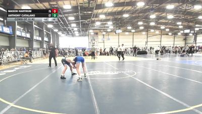 100 lbs Consi Of 32 #2 - Mason Hartrum, PA vs Anthony Catalano, CT