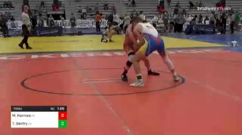 113 lbs Prelims - Max Hermes, OH vs Ty Gentry, GA