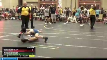 95 lbs Semis & 1st Wrestleback (8 Team) - Tanner Guenot, Ride Out Wrestling Club vs Izaya Schickley, Revival Yellow
