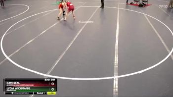 Round 2 - Davi Seal, Bloomington Wrestling Club vs Lydia Wichmann, Minnesota