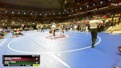 110 Class 2 lbs Champ. Round 1 - Aroma Marrufo, Fort Osage vs Emily Price, Ozark