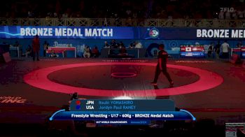 60 kg Final 3-5 - Itsuki Yonashiro, Japan vs Jordyn Raney, United States