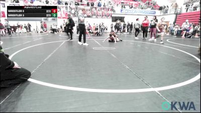 76 lbs Round Of 16 - Lorenzo Hernandez, ARDMORE TAKEDOWN CLUB vs Kyzer Sanders, Standfast