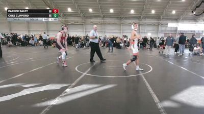132 lbs Finals (2 Team) - Cole Clifford, Ohio Gold vs Parker Saley, Old Hickory