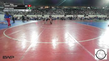 138 lbs Consi Of 32 #2 - Ronnie Lovelady, Noble Takedown Club vs Ridge Hixon, MARLOW OUTLAWS JH