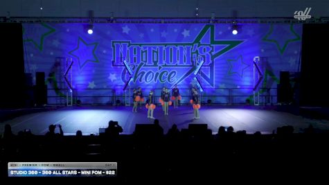 Studio 360 - 360 All Stars - Mini Pom - #22 [2025 Mini - Premier - Pom - Small Day 1] 2025 Nation's Choice Dance Grand Championship & Cheer Showdown