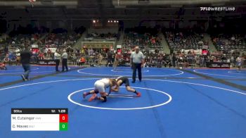 96 lbs Prelims - Micah Cutsinger, Rollers Academy vs Colten Maves, Sebolt